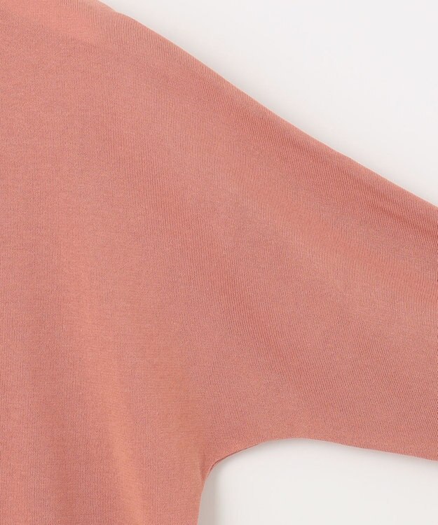 J.PRESS LADIES S 【洗える・抗菌防臭】コットンアセテート ドルマン カーディガン ピンク系