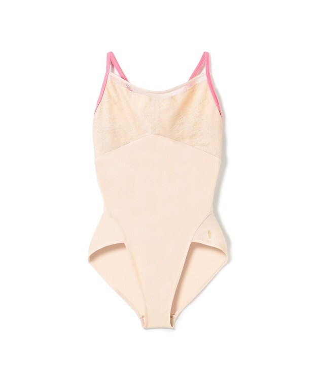 Chacott キャミソールレオタード ハニーベージュ