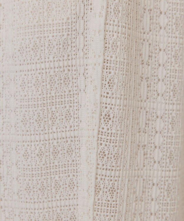 AMERICAN HOLIC サイドメローレースパンツ Ivory