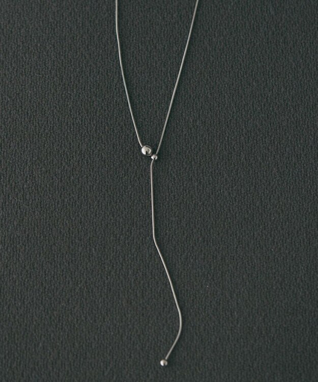 AMERICAN HOLIC 【ステンレス】スライド ネックレス Silver