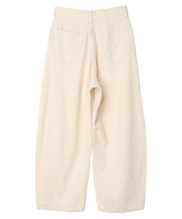 AMERICAN HOLIC コーデュロイコクーンパンツ Ivory