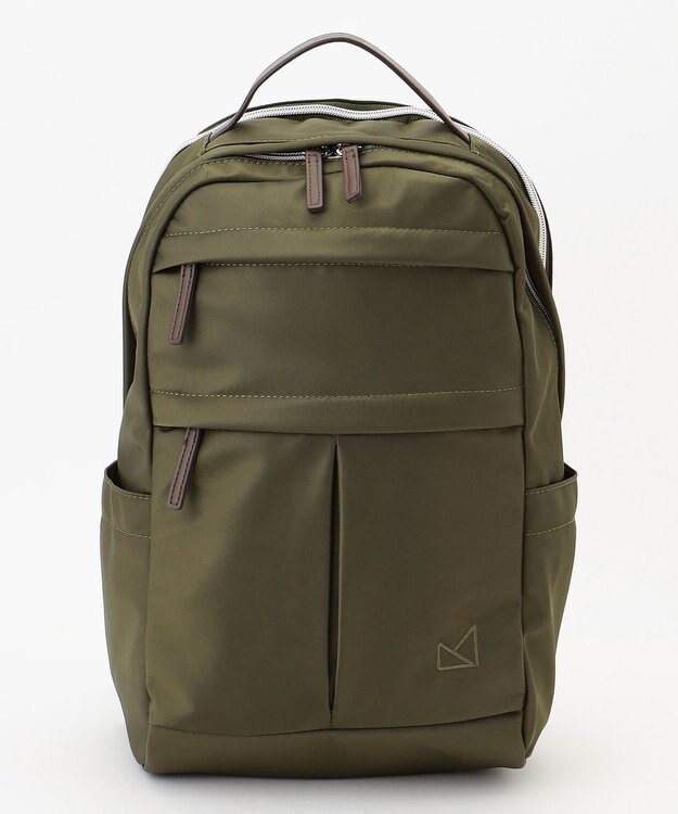 LA BAGAGERIE 【maison vert】 【多収納】タックポケットリュック カーキ