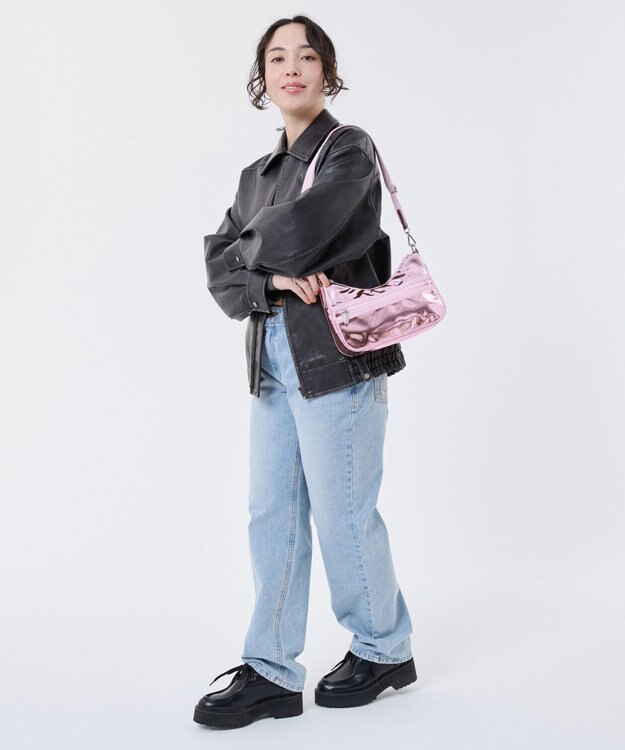 LeSportsac MIR SM CONV SHOULDER/ピンクアメジスト ピンクアメジスト