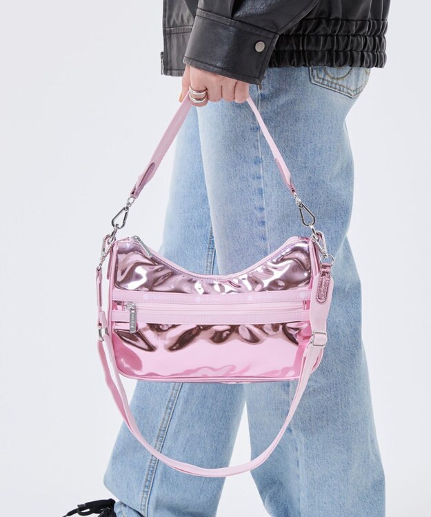 LeSportsac MIR SM CONV SHOULDER/ピンクアメジスト ピンクアメジスト