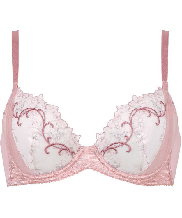 Wing 【エアリーソフトブラ】　ふんわりエアリーな着用感　脇から背中すっきり　ウイング／ワコール　KB2202 ストロベリー