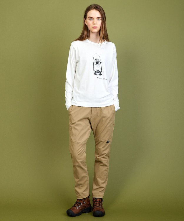 JOSEPH ABBOUD MOUNTAIN 【テーム・ヤルビー コラボ・サスティナブル】ビオグレース天竺 Tシャツ ホワイト系