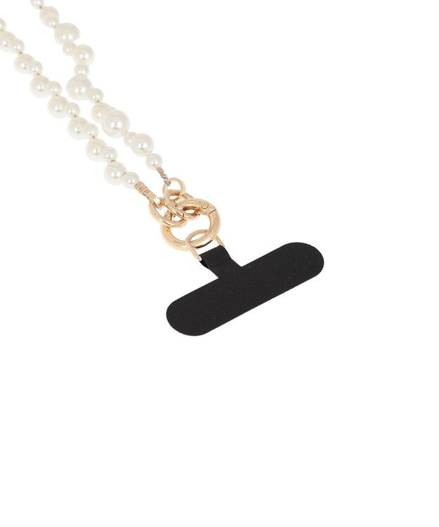 Green Parks ｅｖｅｒｙ　ｗａｌｋ．２ＷＡＹパールスマホショルダー White