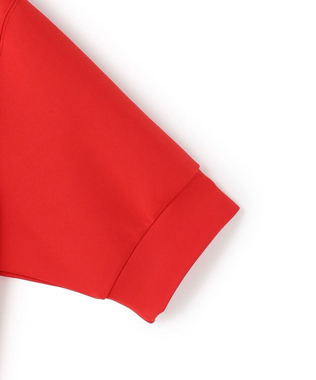 UNFILO 【VERY掲載】BEAUTY FORM JERSEY light スナップカーディガン レッド