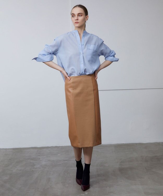 BEIGE， BOMY / シャツブラウス  Uranian Blue