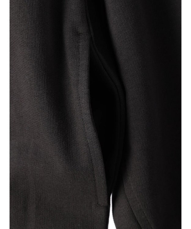 Green Parks コットンＵＳＡミニ裏毛ロングＺＩＰパーカー Dark Gray