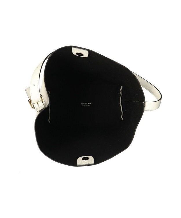 INTER-CHAUSSURES 【RIPANI】レザーショルダーバッグ WH