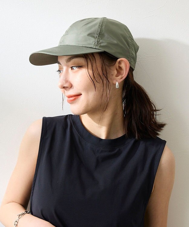 OP／FILA 【Ocean Pacific】撥水ナイロンキャップ カーキ