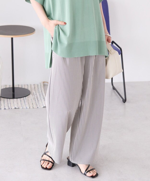 AMERICAN HOLIC アソートギャザー柄パンツ【WEB限定カラー・サイズ有り】 Stripe