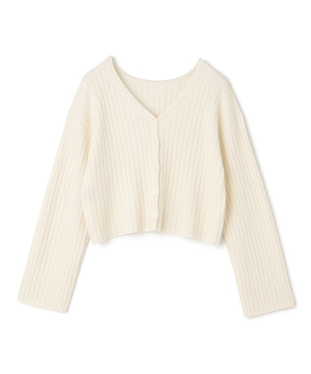 uncrave ウール ナイロン 2WAY ニット（uncrave STANDARD） エクリュ