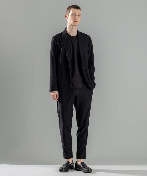 JOSEPH HOMME ＜新色追加＞新素材【抜群の通気性/360度ストレッチ】エアトールストレッチ パッチポケットジャケット ブラック系