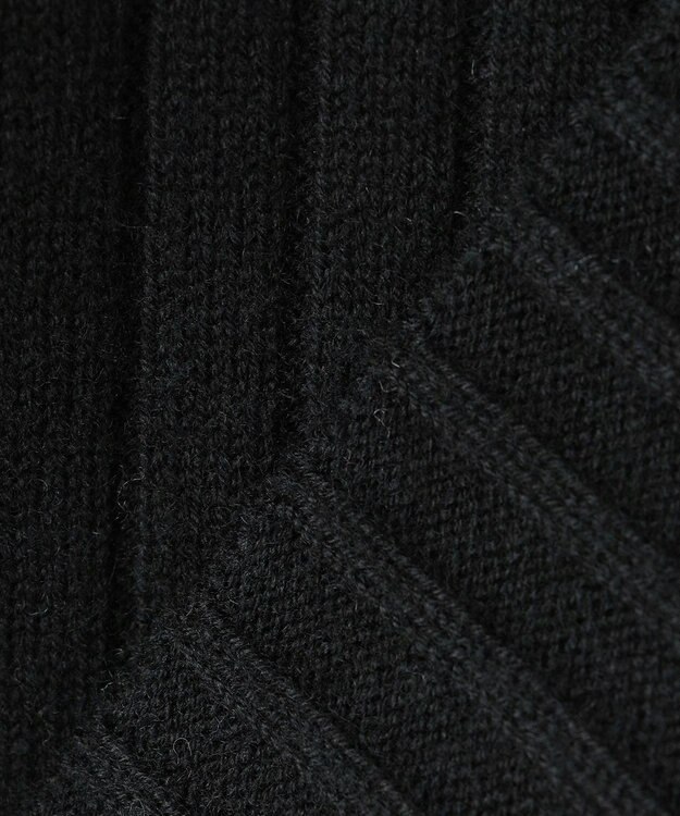 uncrave ウール ナイロン 2WAY ニット（uncrave STANDARD） ブラック