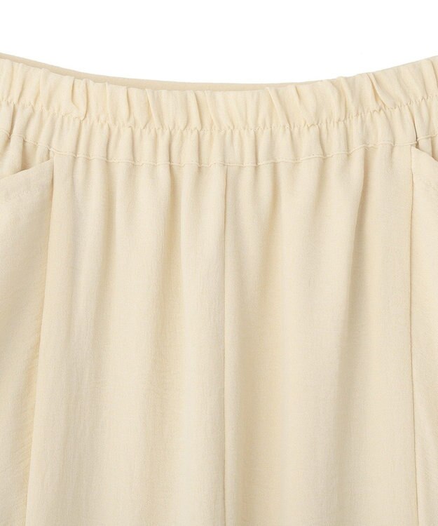 CRAFT STANDARD BOUTIQUE ドレープポケットデザインスカート Beige