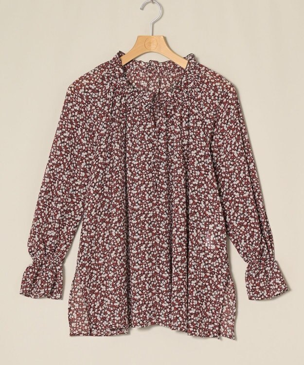 ONWARD Reuse Park 【組曲】ブラウス秋冬 レッド