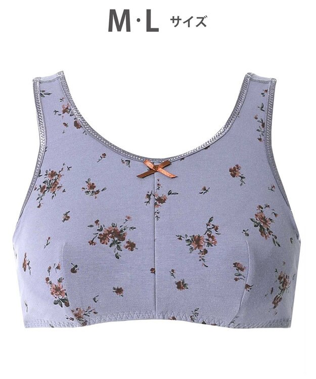 AMPHI ノンワイヤーブラ ナイトブラ 夜用ブラ 寝るとき用ブラ 眠っている間もバストをサポート 【ナイトアップブラ】 ブラジャー ブラ ワイヤレス LWF163 アンフィ／ワコール バイオレット