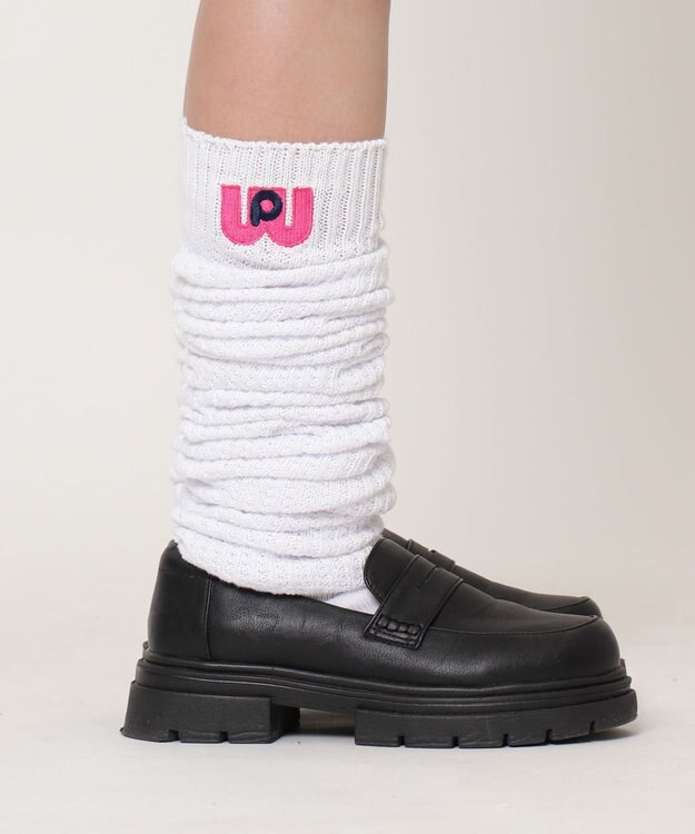 WEGO 【SCHOOLITEM】ワールドペガサスコラボルーズソックス120cm ホワイト