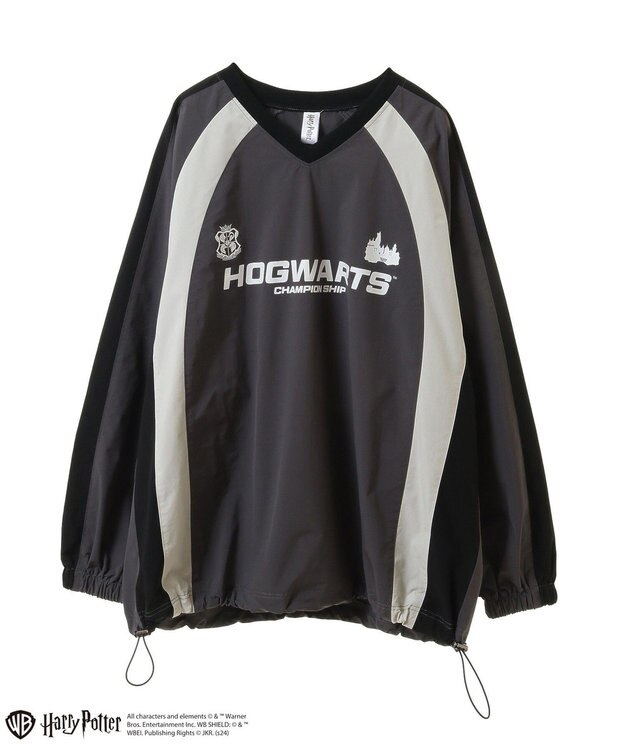 Green Parks ハリー・ポッター／ロゴプルオーバー Charcoal Gray