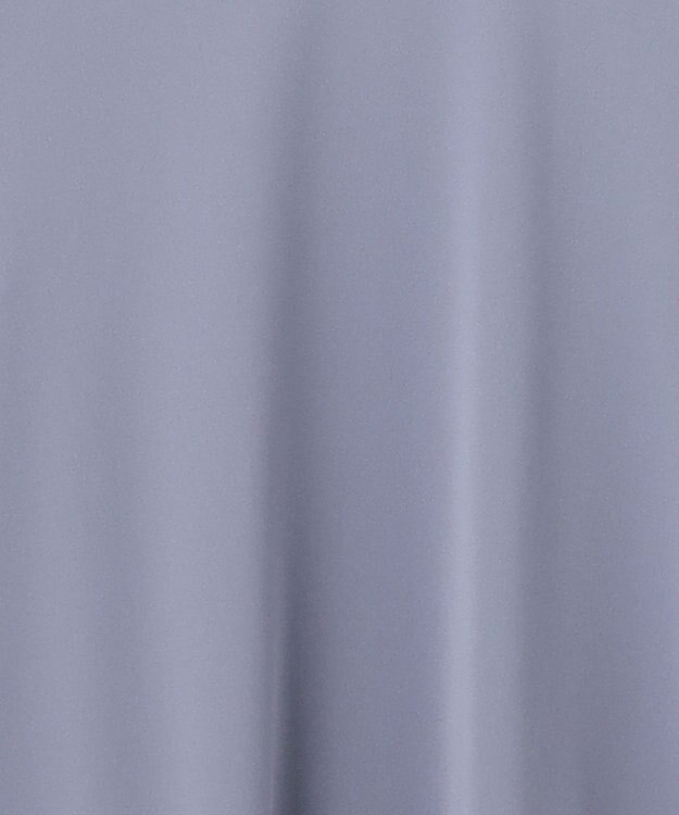 ANY SIS 【接触冷感・吸水速乾・UVケア】エアリードレープスムース フレア袖 ブラウス ブルー