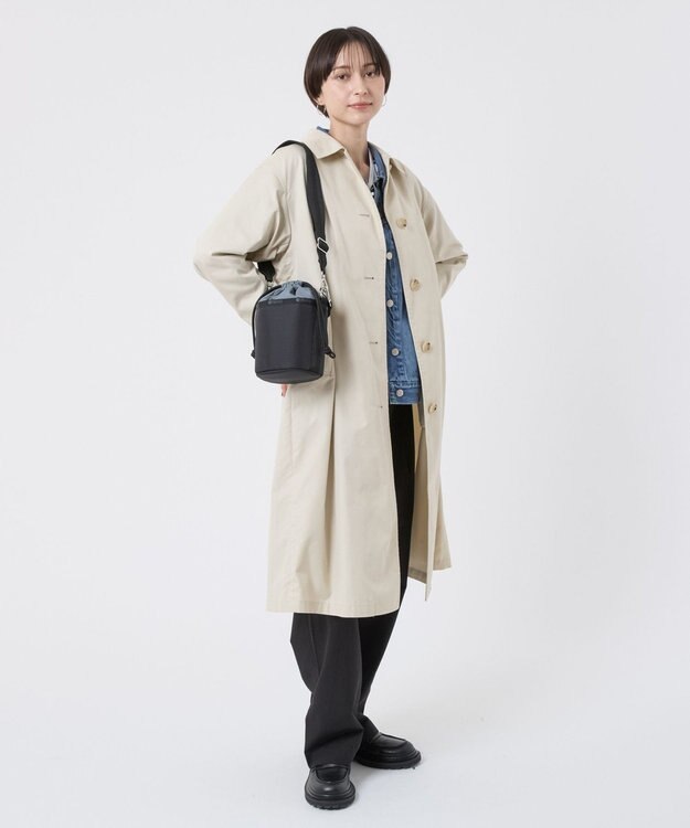 LeSportsac SM DRAWSTRING BUCKET/リサイクルドブラックJP リサイクルドブラックJP