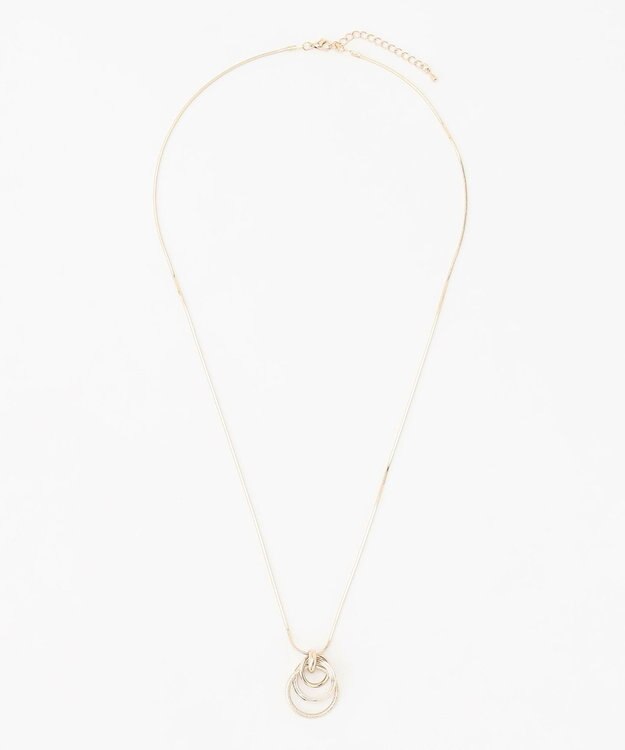 ANY リングネックレス ライトゴールド