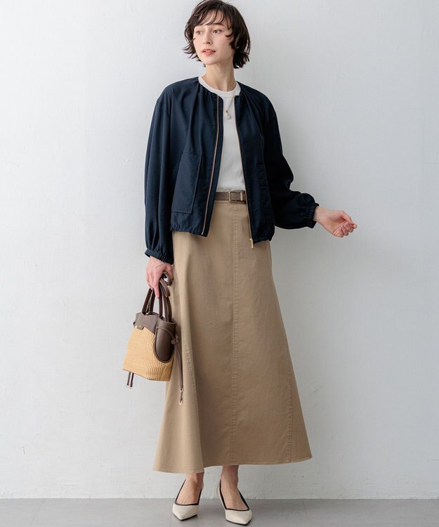 23区 【先行予約】シアータンブラー ダブルポケット ブルゾン ネイビー系