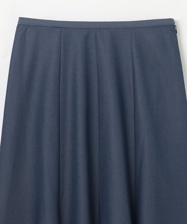 GRACE CONTINENTAL サテンマーメイドスカート ネイビー