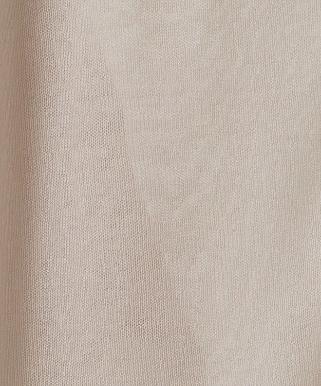 AMERICAN HOLIC ウォッシャブルショート丈シアーカーディガン Light Beige