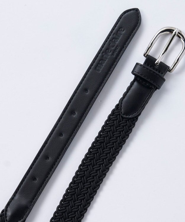 FILA GOLF／marie claire 【marie claire SPORT】 メッシュベルト ブラック