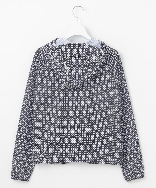 23区GOLF 【辻梨恵プロ着用】UV-A波をブロックする『サンベール』 モノグラムUVパーカー ネイビー系5