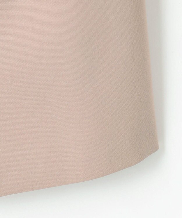 23区 L 【エステータ】コットンダブルクロス ノーカラージャケット グレージュ系