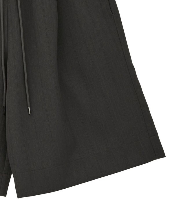 CRAFT STANDARD BOUTIQUE ウエストコードハーフパンツ Black