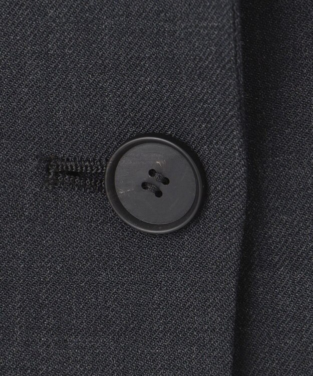 ICB 【UVカット・洗える】ウール2WAYストレッチ テーラードジャケット チャコール系