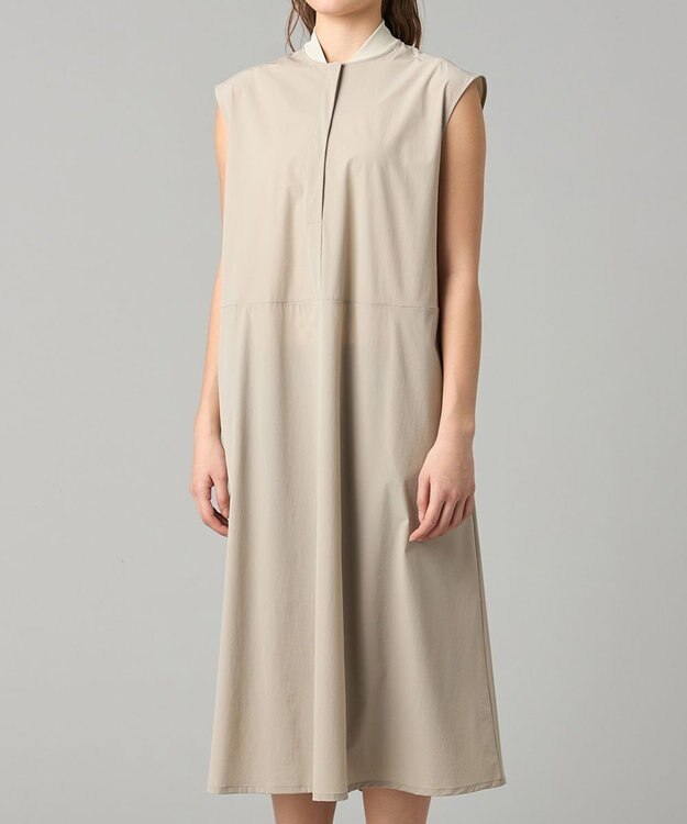 Chacott Chacott BALANCE UVケアタフタワンピース グレージュ