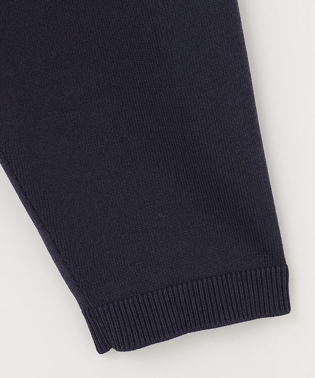 UNFILO MENS 【接触冷感】イージーケア ニットロングTEE [23年春夏商品] ネイビー