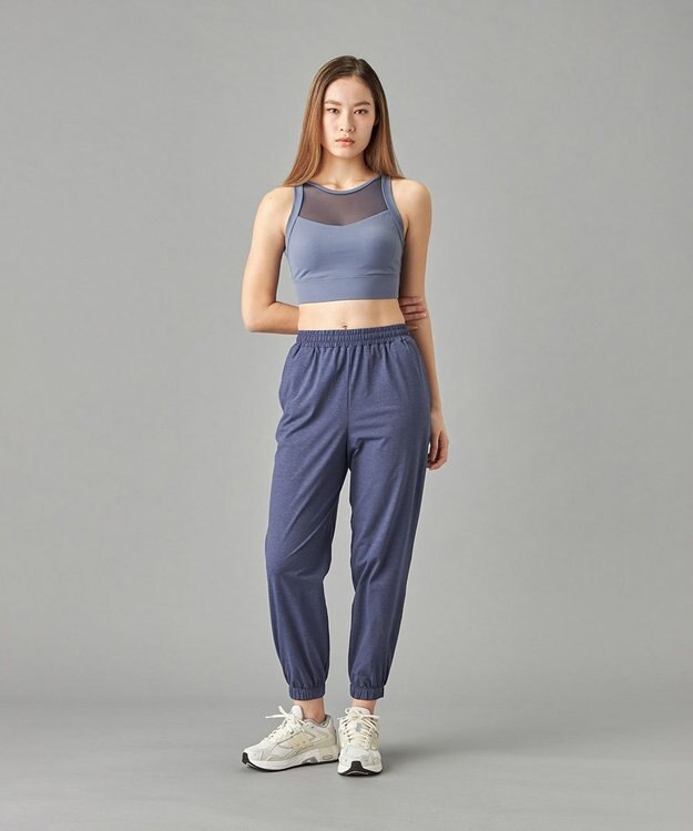 Chacott Boost シアーコンビブラトップ ネイビー