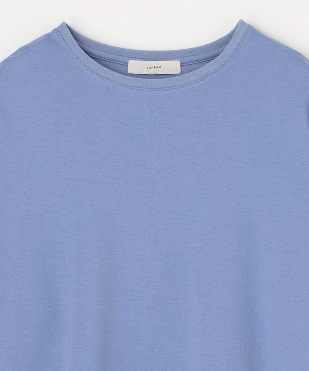 ANY ビューティベーシックロングＴシャツ ブルー