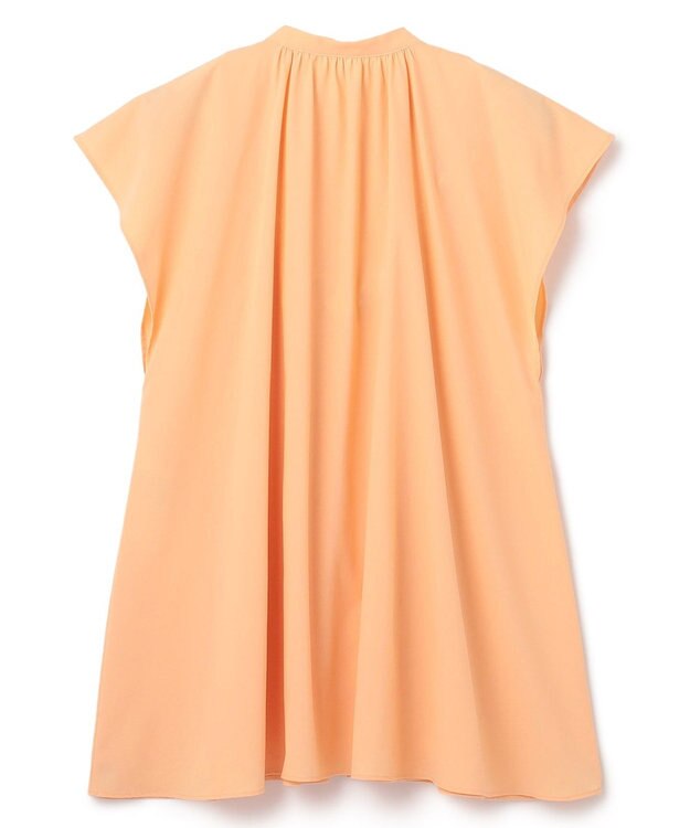 BEIGE， LUCILLE / バンドカラーブラウス L.Orange