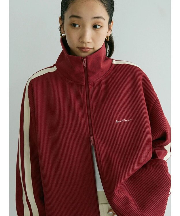 CRAFT STANDARD BOUTIQUE 【ユニセックス】トラックジャケット Brick Red