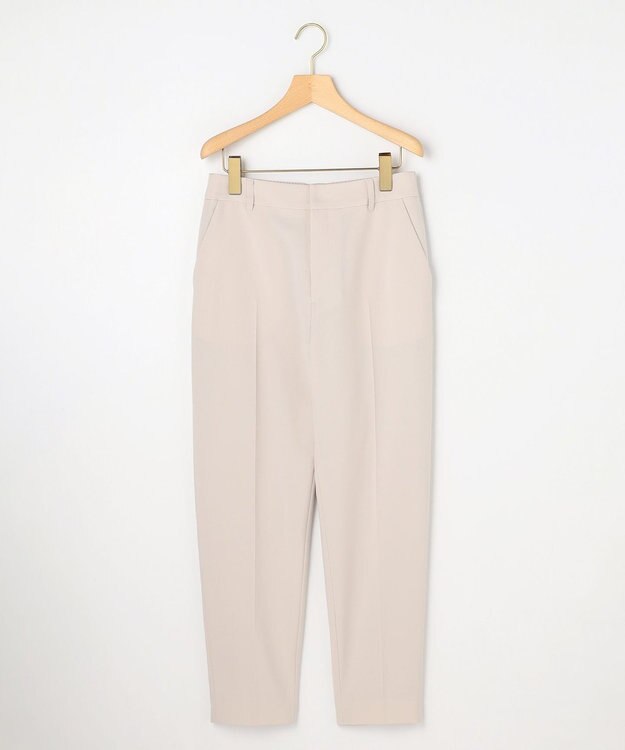 組曲 シュットクロステーパード パンツ サンドベージュ系