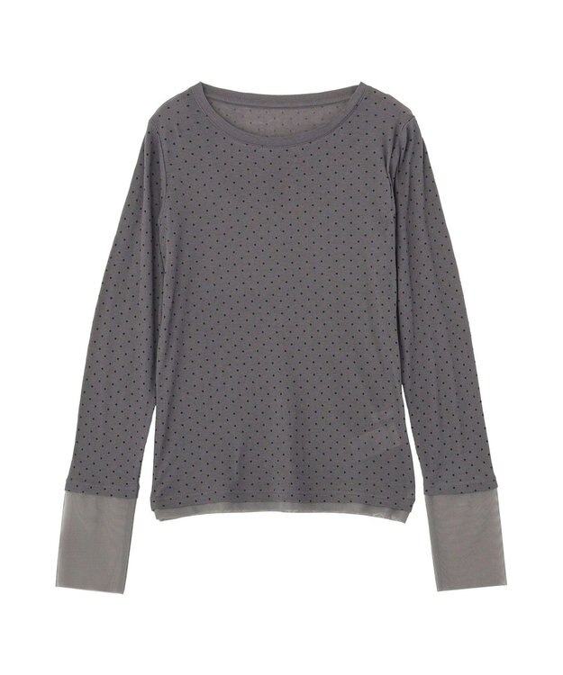 AMERICAN HOLIC シアードットプルオーバー Charcoal Gray