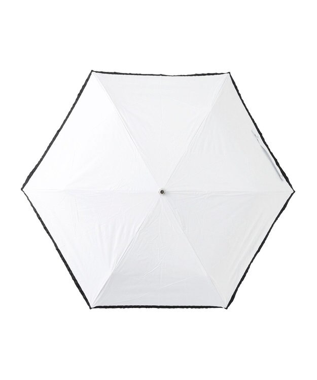 MOONBAT Fuwacool(フワクール) フワクールホワイト 晴雨兼用日傘 折りたたみ傘 プレーングログラン 軽量 一級遮光／遮熱／UV ホワイト