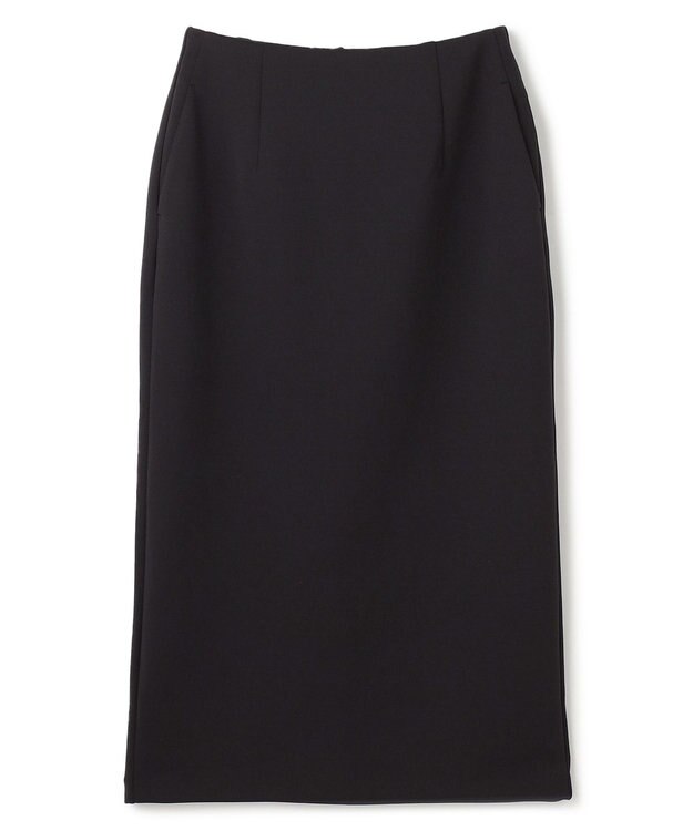 UNFILO L BEAUTY FORM JERSEY Light Iラインスカート ブラック