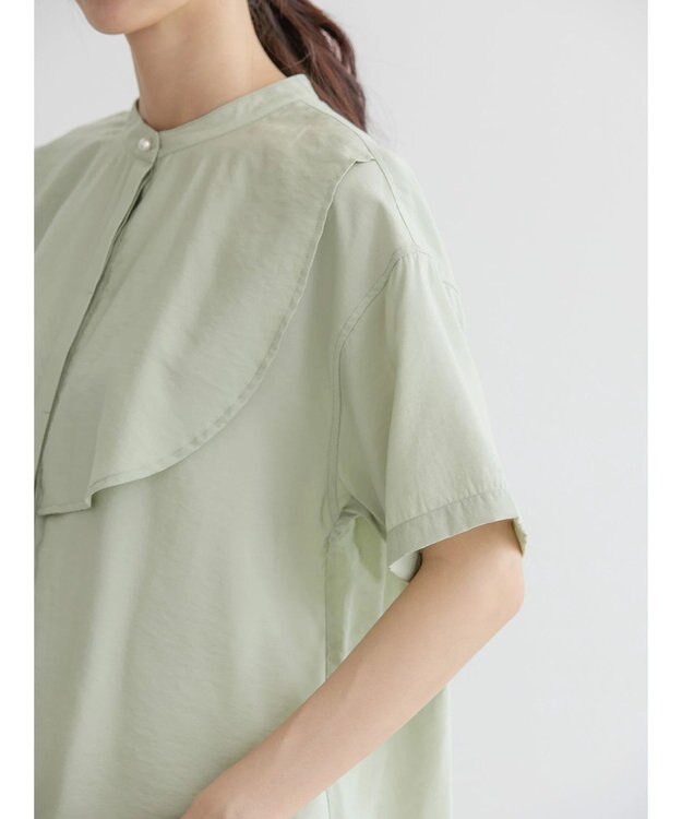 AMERICAN HOLIC フロントフリルブラウス Mint