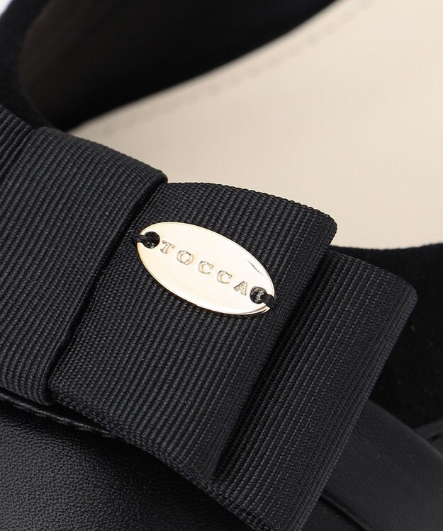 TOCCA GROSGRAIN RIBBON PUMPS パンプス ブラック系
