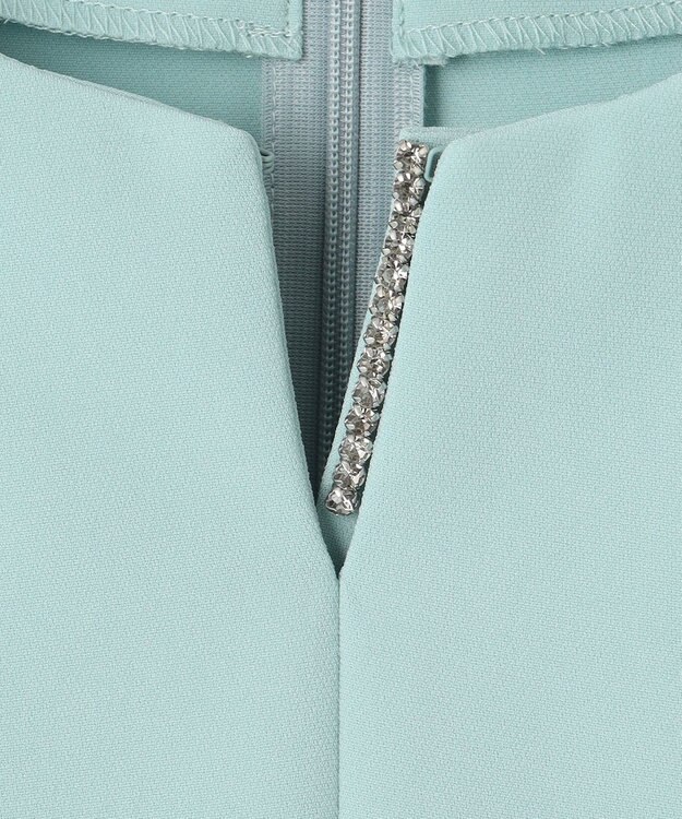 自由区 L 【セットアップ対応・洗える】トリアセダブルクロス ブラウス メンソール系