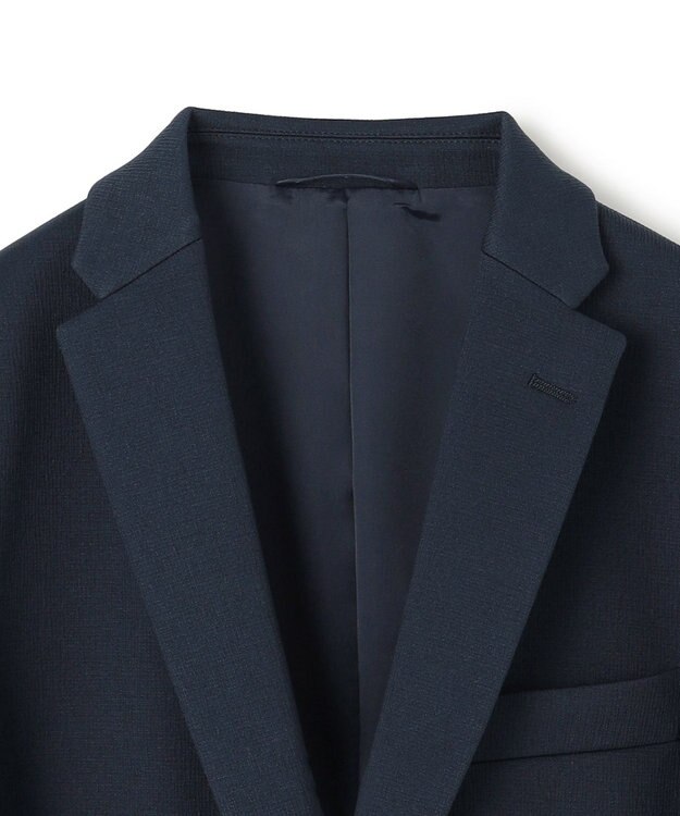 JOSEPH HOMME ウーブンジャガード　テーラードジャケット ネイビー系